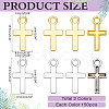 300Pcs 2 Colors Tibetan Style Alloy Pendants FIND-ME0001-56-2