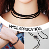 15M 3 Colors Braided Round Soft PU Imitation Leather Cords OCOR-CL0001-11A-5