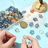 80Pcs 8 Colors Electroplate Glass Beads EGLA-YW0005-39-3