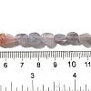 Natural Quartz & Tanzanite Stone Beads Strands G-L610-B23-02-5