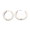 304 Stainless Steel Huggie Hoop Earrings EJEW-O087-09G-P-2