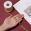 Brass Paperclip Chains LCHA-SZ0001-01G-RS-3