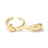Alloy Open Cuff Rings for Women RJEW-S412-04G-05-3