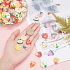 220Pcs 11 Styles Handmade Polymer Clay Cabochons CLAY-AR0001-08-3