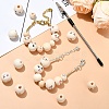 6Pcs 2 Colors Brass European Style Bracelet Making MAK-YW0001-16-5