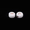 Plating Acrylic Beads PACR-YWC0001-01-2