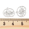 Long-Lasting Plated Brass Pendants KK-K336-51P-3