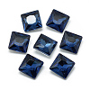 Pointed Back Glass Rhinestone Cabochons RGLA-T027-8x8mm-14-1