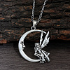 Tibetan Style Zinc Alloy Pendant Necklaces for Women FS-WGBD114-03-1