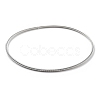 Iron Spring Chains Stretch Bracelets BJEW-M057-01A-1