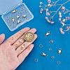 30Pcs 3 Styles Brass & 304 Stainless Steel Jump Rings FIND-ME0001-80-5