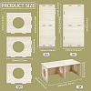 Wooden Hamster Hideout House AJEW-WH0270-086B-2