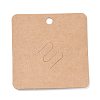 Blank Kraft Paper Broochs Display Cards CDIS-G005-08-1