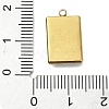Ion Plating(IP) 304 Stainless Steel Pendants STAS-B058-04G-01-3