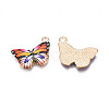 Printed Alloy Pendants PALLOY-N168-004E-2