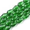 Glass Beads Strands X-GLAA-R024-11x8mm-6-1