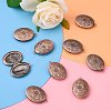 Brass Locket Pendants ECF133-2R-5