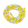 Opaque Glass Beads Strands GLAA-T006-07-A06-3
