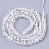 Natural Quartz Crystal Beads Strands G-R460-037-2