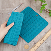 2Pcs Square Silicone Hot Mats for Hot Dishes AJEW-GF0008-26B-3