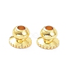 Apetalous Brass Bead Caps KK-K086-20G-1
