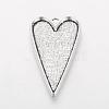 Tibetan Style Alloy Big Pendant Cabochon Settings LF11251Y-1