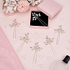 6Pcs Alloy Rhinestone Hair Sticks for Women OHAR-FG0001-08S-4