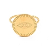 304 Stainless Steel Finger Rings for Women STAS-K248-01C-1