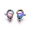 Ion Plating(IP) 304 Stainless Steel Lobster Claw Clasps STAS-E475-02D-1