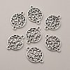 Tibetan Style Zinc Alloy Connector Charms LS-FIND-WH0145-29AS-1