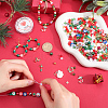 Christmas DIY Bangles Jewelry Making Kit DIY-SC0026-16-3