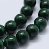 Natural Malachite Beads Strands G-F571-27A2-6mm-3