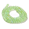 Imitation Jade Electroplate Glass Beads Strands LS-EGLA-A039-J6mm-L01-2
