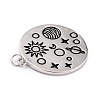 Brass Enamel Pendants KK-F825-03P-3