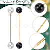 10Bags 2 Colors Alloy Kilt Pins for Clothes JEWB-CY0001-07-6