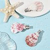 Natural Shell Alligator Hair Clips PHAR-TA000003-2