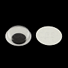 Black & White Plastic Wiggle Googly Eyes Buttons DIY Scrapbooking Crafts Toy Accessories with Label Paster on Back X-KY-S002B-15mm-2