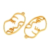 Alloy Open Back Bezel Pendants PALLOY-I197-12G-4