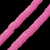 Handmade Polymer Clay Beads Strands CLAY-F004-C-3
