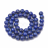 Natural Lapis Lazuli Beads Strands G-S333-8mm-013-6