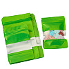 18Pcs 3 Styles PE Resealable Bags with Window OPP-TAD0001-01C-3