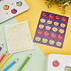 80 Sheets 2 Styles Self-Adhesive Teacher Reward Paper Stickers STIC-OC0001-01-5