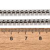 Non-Tarnish 304 Stainless Steel Box Chain Necklaces NJEW-O110-05I-P-4