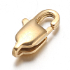 Ion Plating(IP) 304 Stainless Steel Lobster Claw Clasps Hand Polished STAS-F094-05D-G-1
