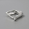 6Pcs Brass Hoop Earring Findings KK-WH0047-52S-3