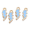 Alloy Enamel Pendants ENAM-N054-025J-1