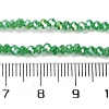 Baking Electroplate Glass Beads Strands X-DGLA-A039-J2MM-B03-4