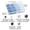 460Pcs 12 Style Glass Pearl Beads HY-FS0001-07-5