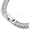 Cubic Zirconia Tennis Bracelet BJEW-M301-04P-01-3