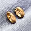316 Surgical Stainless Steel Hoop Earrings for Women EJEW-G429-01A-G-3